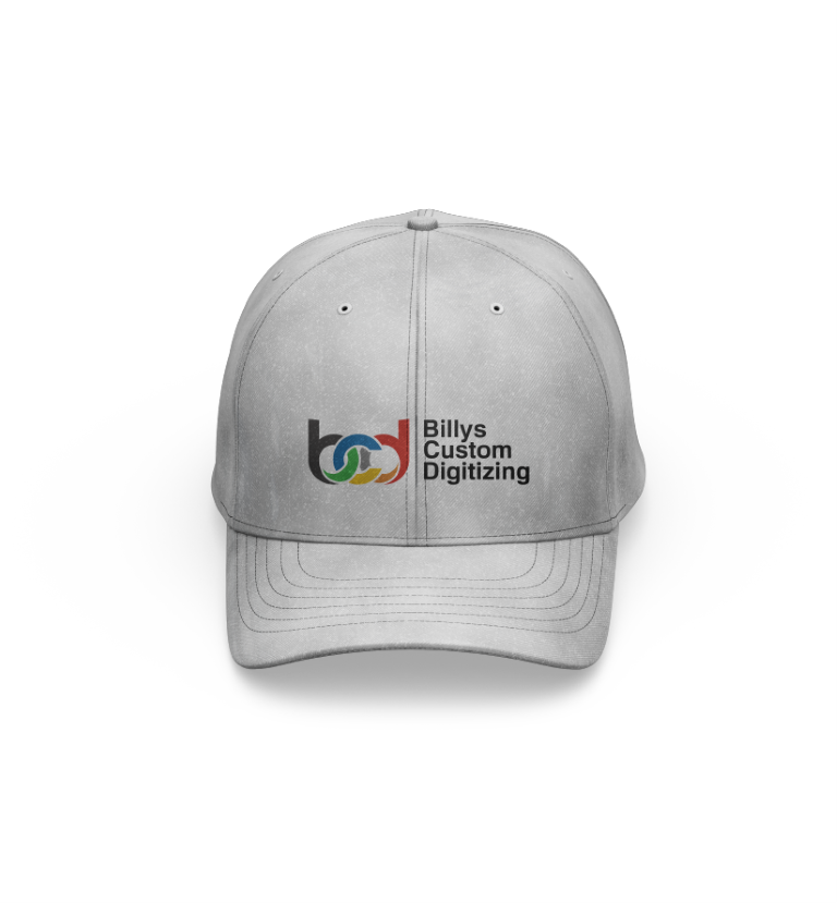 A front view of a cap